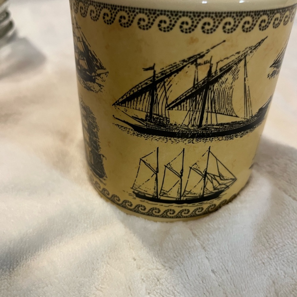 Russ Berrie Yellow Nautical Mug - Picture 5 of 6